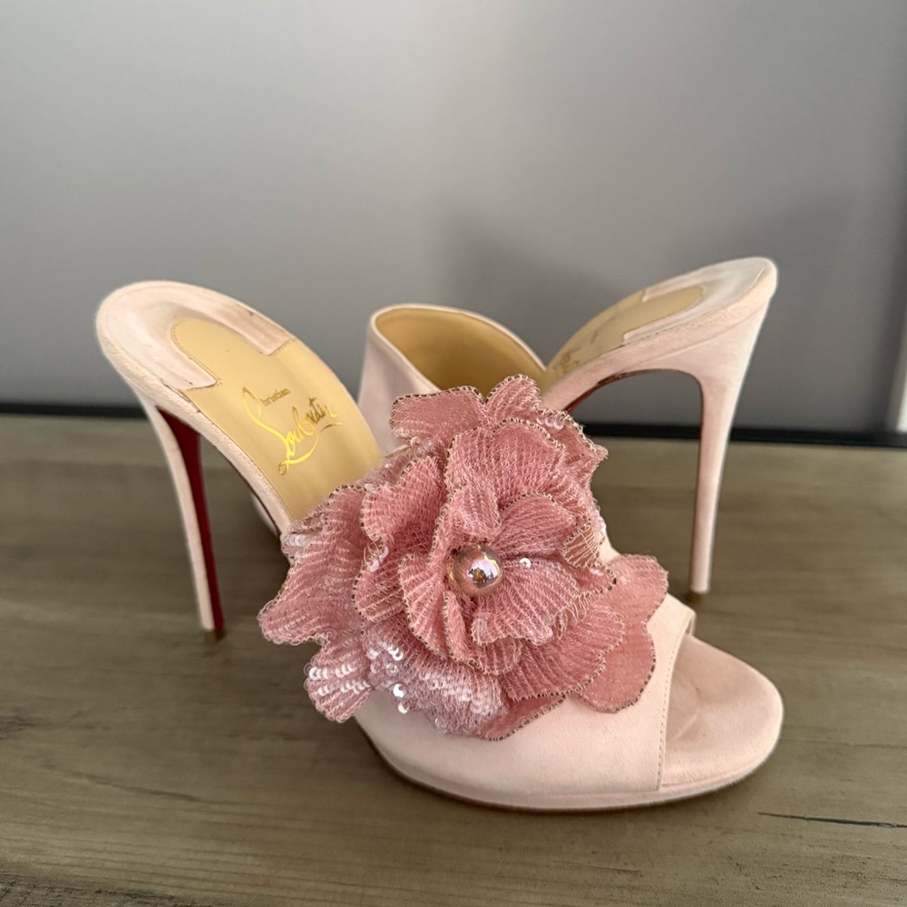 Christian Louboutin Mule High Heel Shoes